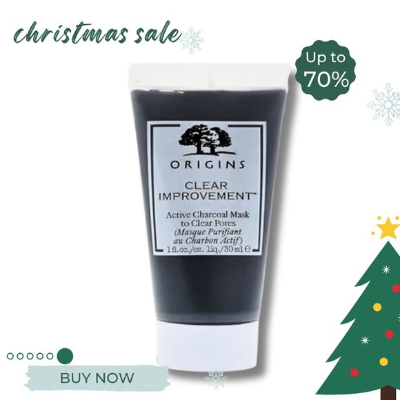 Origins Clear Improvement™ Active Charcoal Mask To Clear Pores 1 oz - Picture 1 of 5
